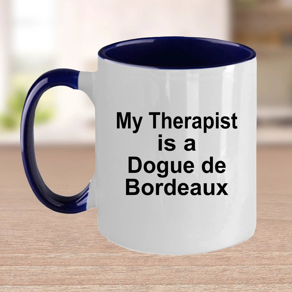 Dogue de Bordeaux Dog Therapist Mug