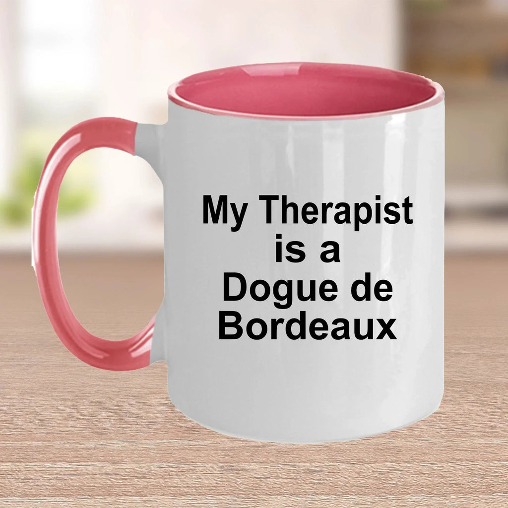 Dogue de Bordeaux Dog Therapist Mug