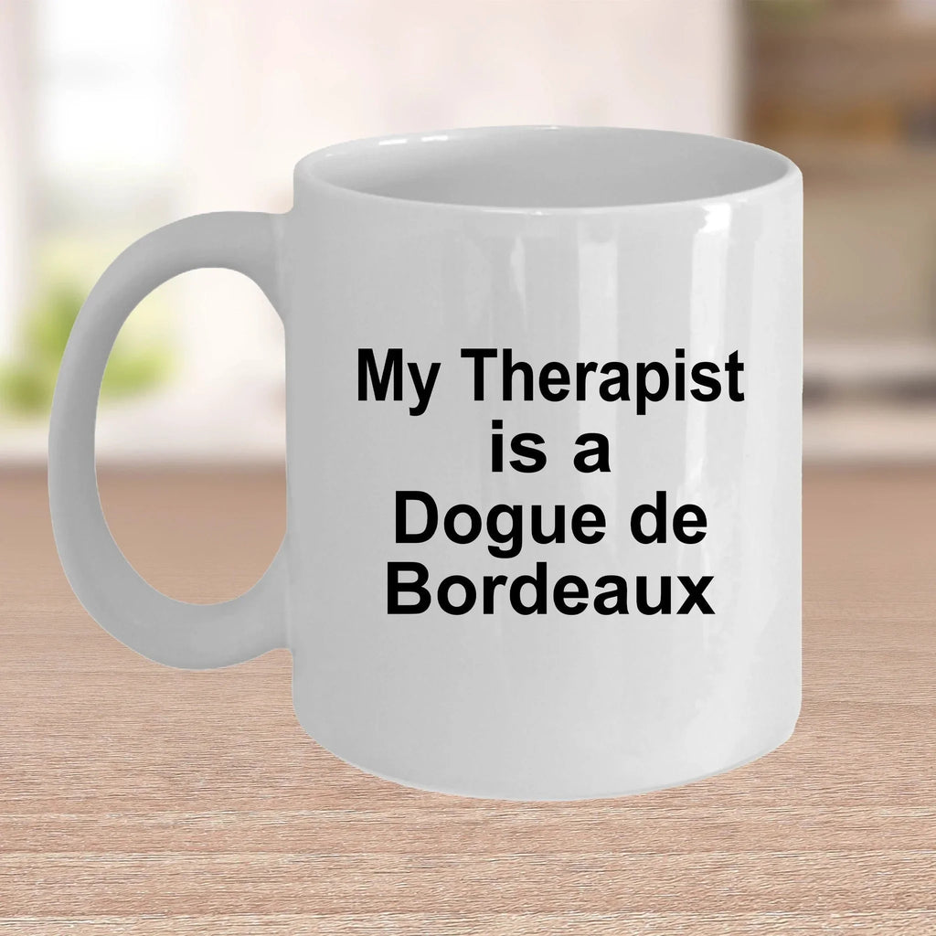 Dogue de Bordeaux Dog Therapist Mug