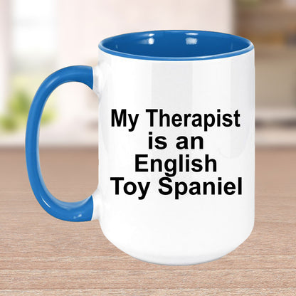 English Toy Spaniel Dog Therapist Mug - Mallard Moon Gift Shop