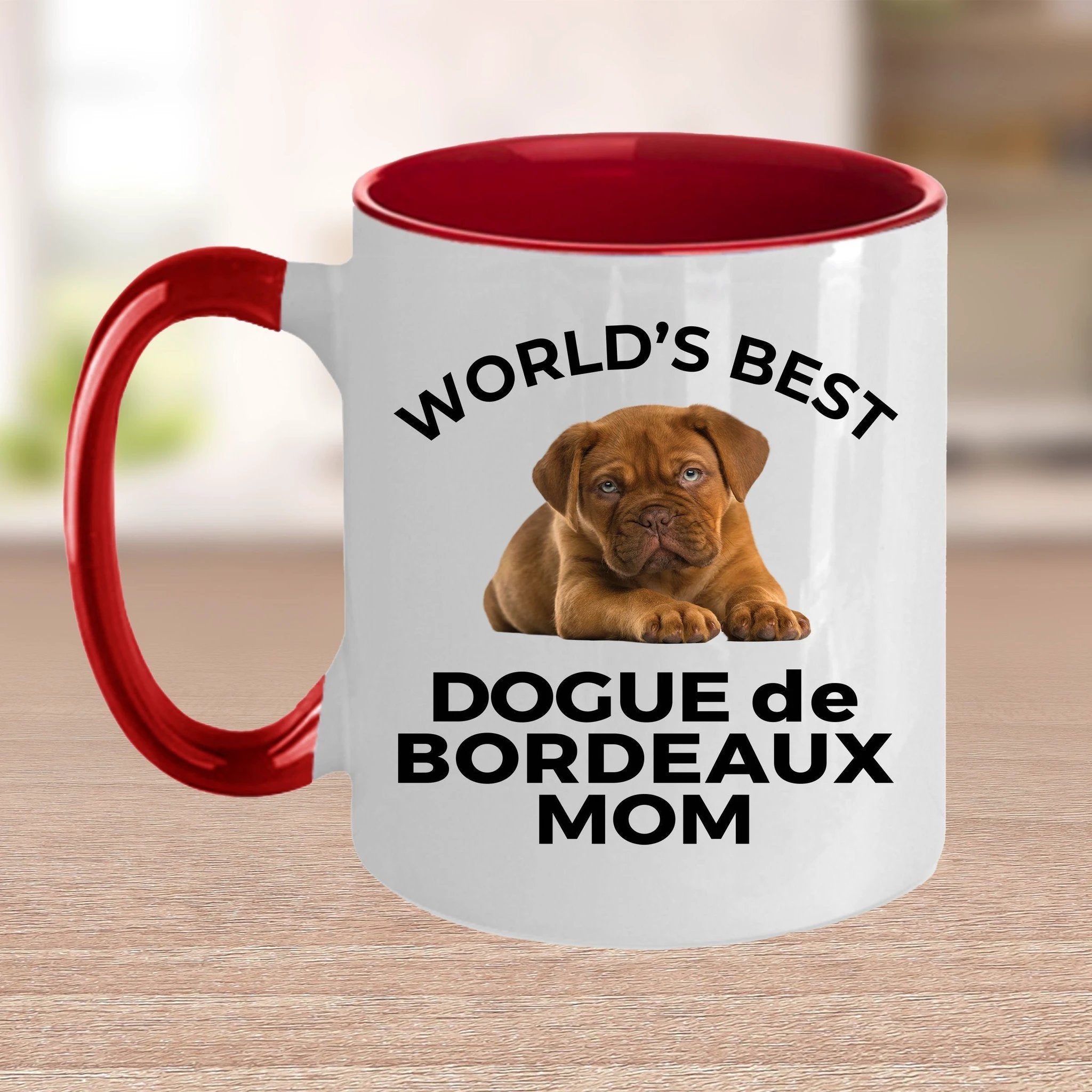 Dogue de Bordeaux Puppy Dog Mom Coffee Mug