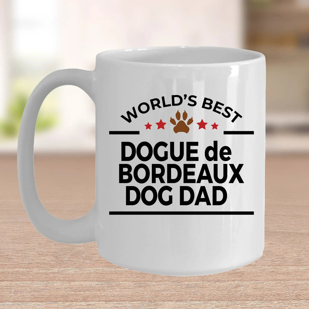 Dogue de Bordeaux Dog Dad Ceramic Coffee Mug