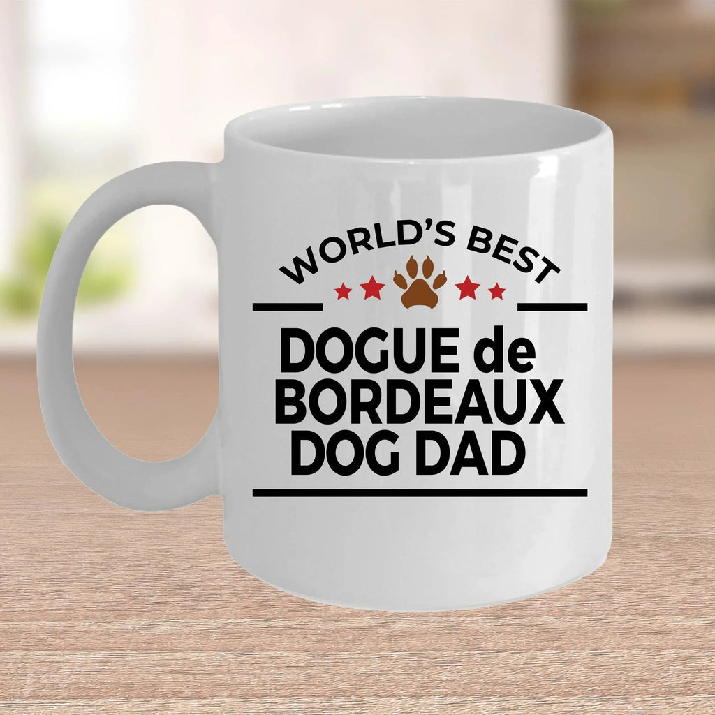 Dogue de Bordeaux Dog Dad Ceramic Coffee Mug