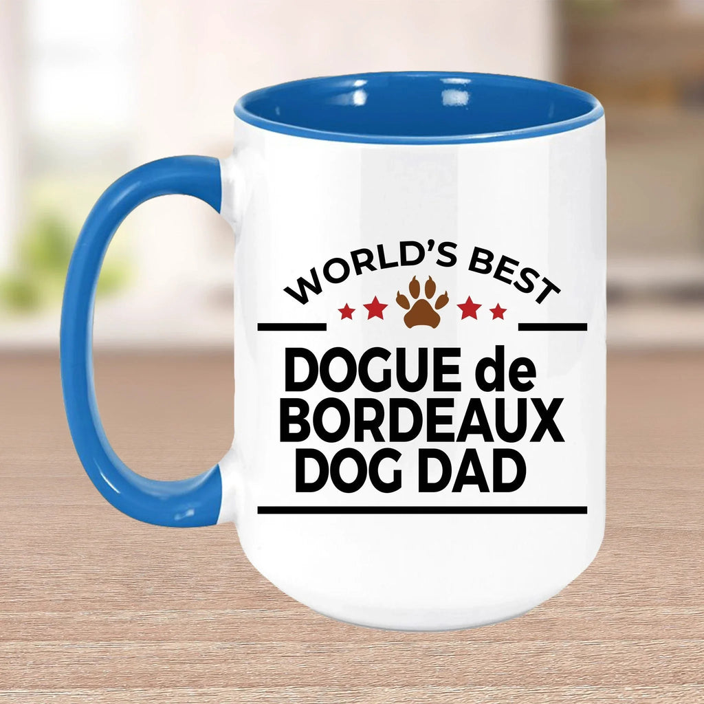 Dogue de Bordeaux Dog Dad Ceramic Coffee Mug