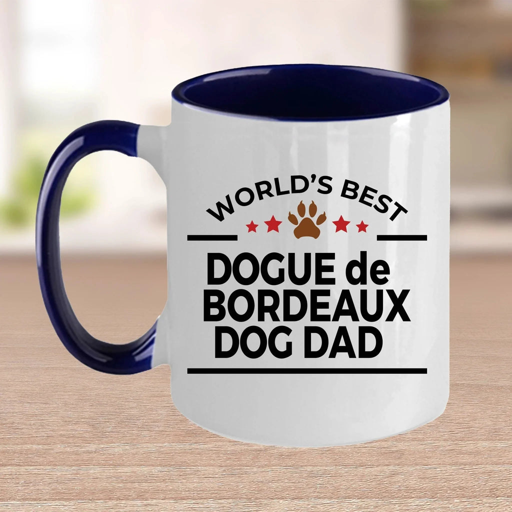 Dogue de Bordeaux Dog Dad Ceramic Coffee Mug