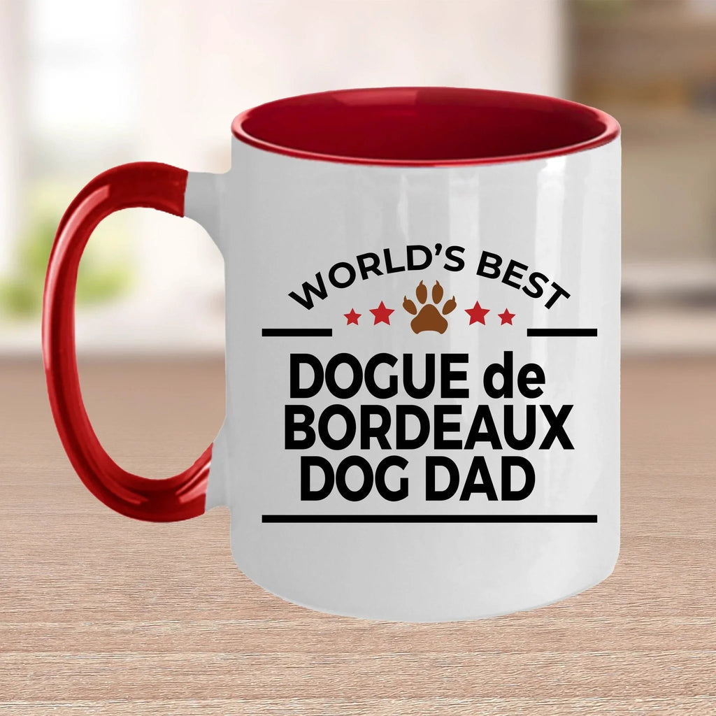 Dogue de Bordeaux Dog Dad Ceramic Coffee Mug