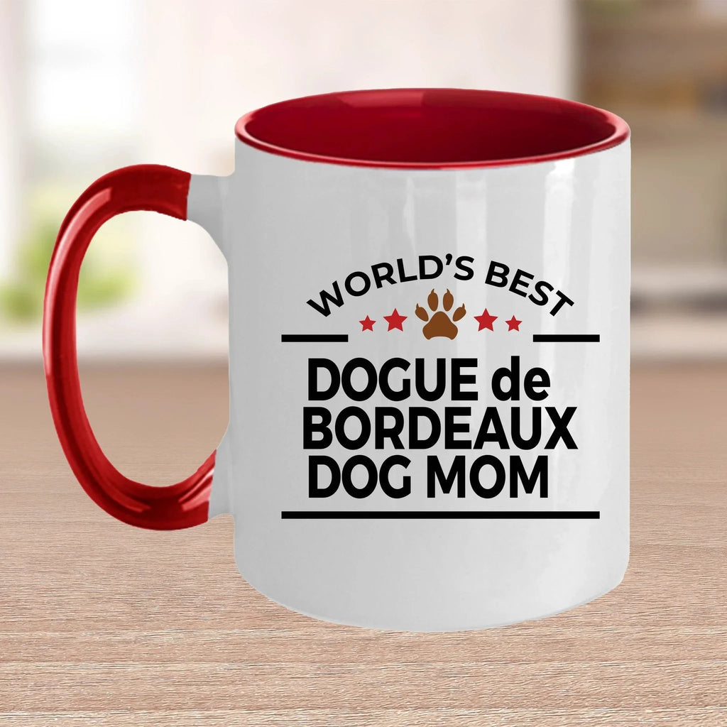 Dogue de Bordeaux Dog Mom Ceramic Coffee Mug