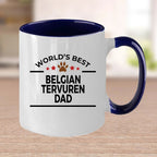 Belgian Tervuren Dog Dad Mug