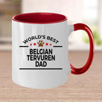 Belgian Tervuren Dog Dad Mug