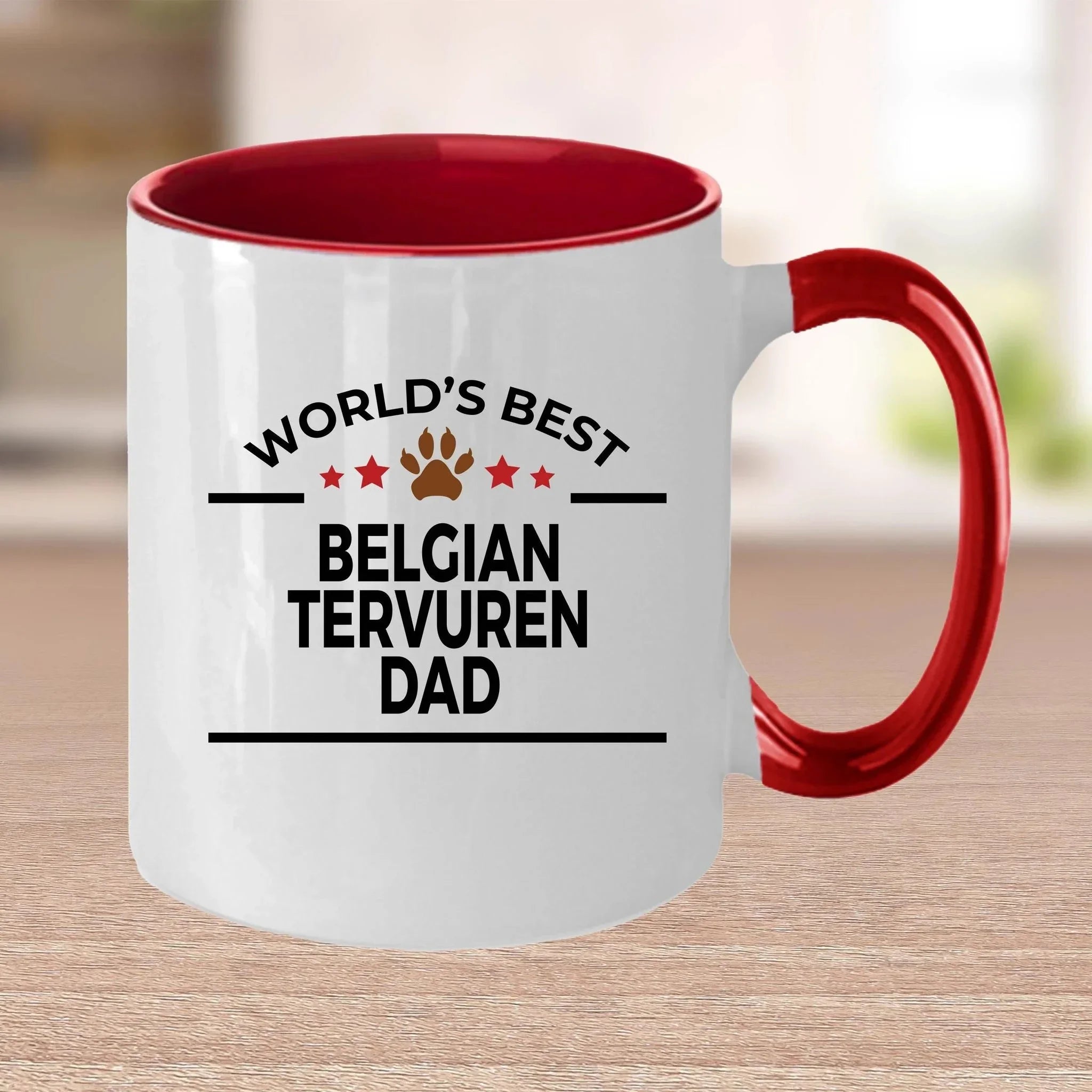 Belgian Tervuren Dog Dad Mug