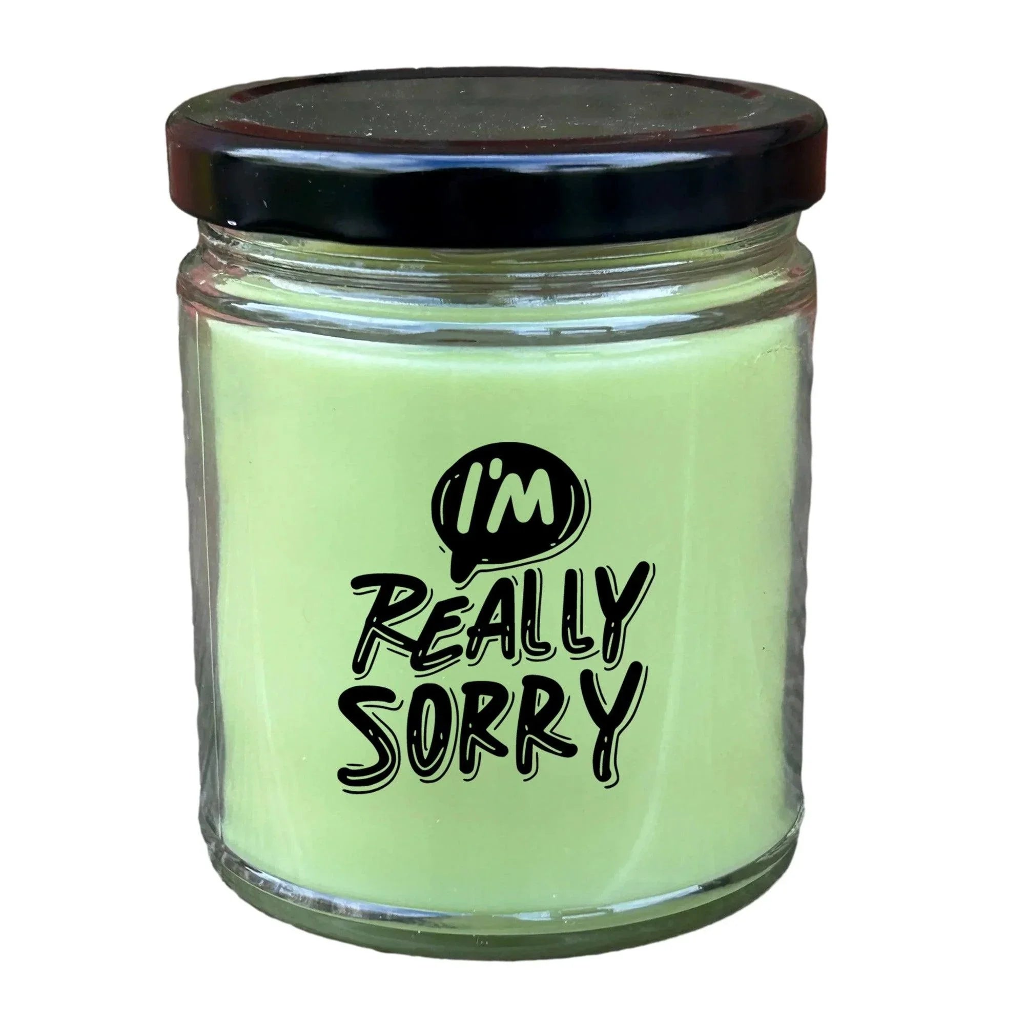 Apology Candle Gift - “I’m Really Sorry” – 9oz Hand-Poured Soy Candle with Comforting Scents | Thoughtful Forgiveness Gift