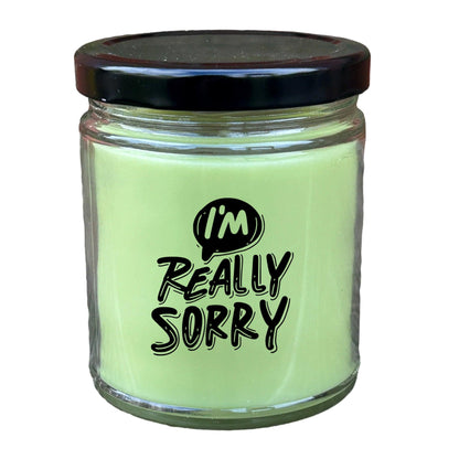 Apology Gift - I Am Really Sorry - Scented Soy Candle - Mallard Moon Gift Shop