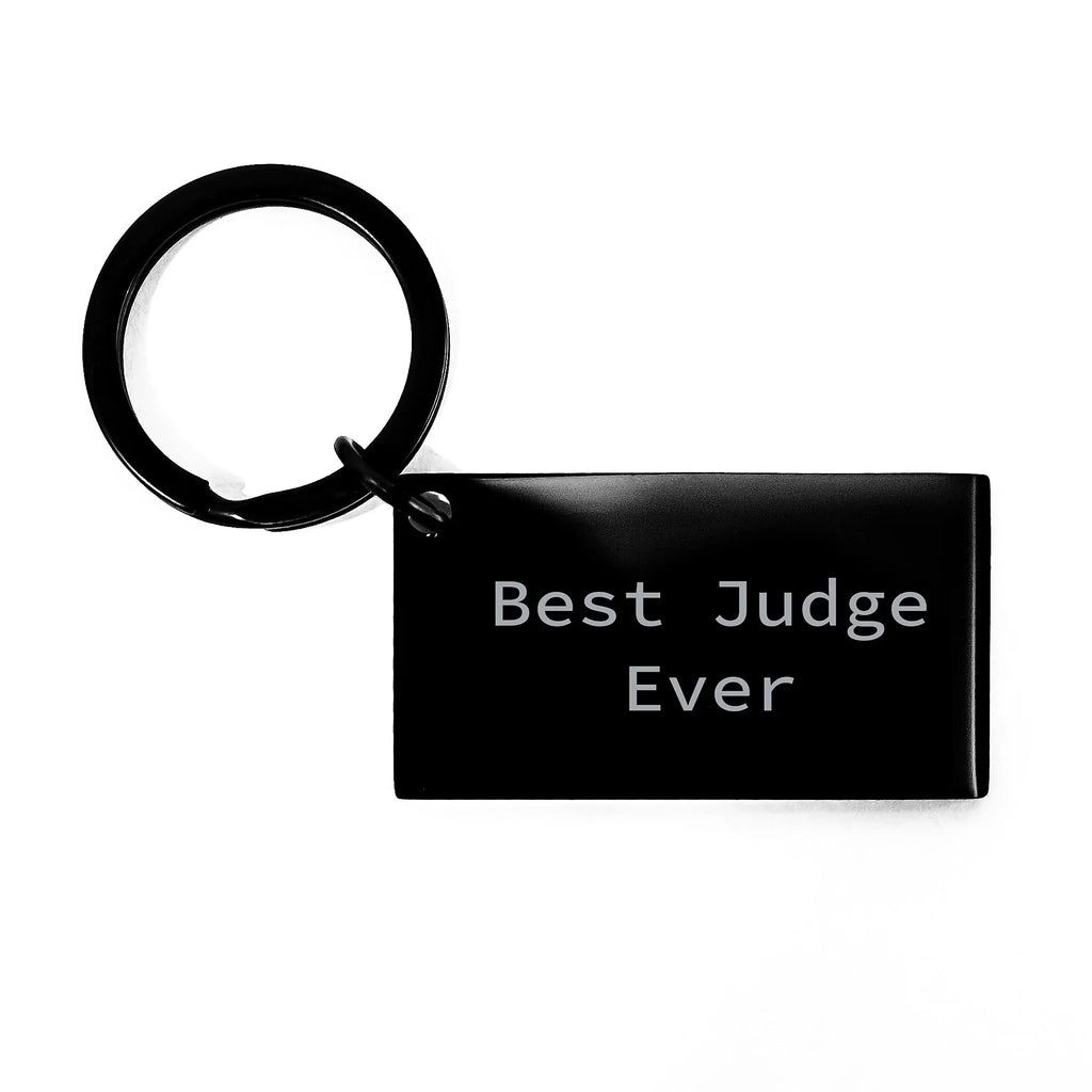 Funny Judge Keychain Gifts for Judge Friends Men Unique Christmas Ideas from Family