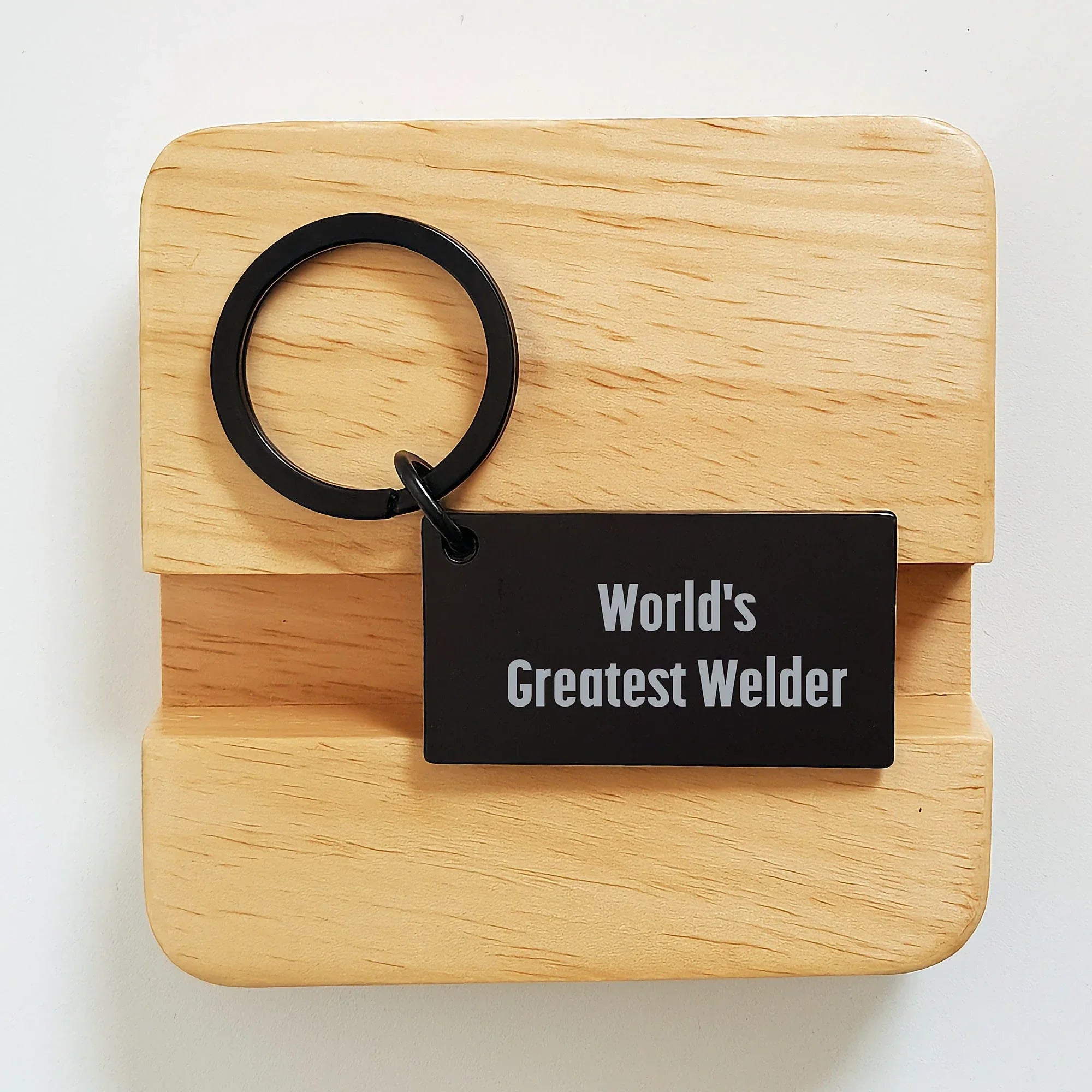 Funny World's Greatest Welder Keychain Gifts from Men for Welder Friends Birthday Unique - Image 2