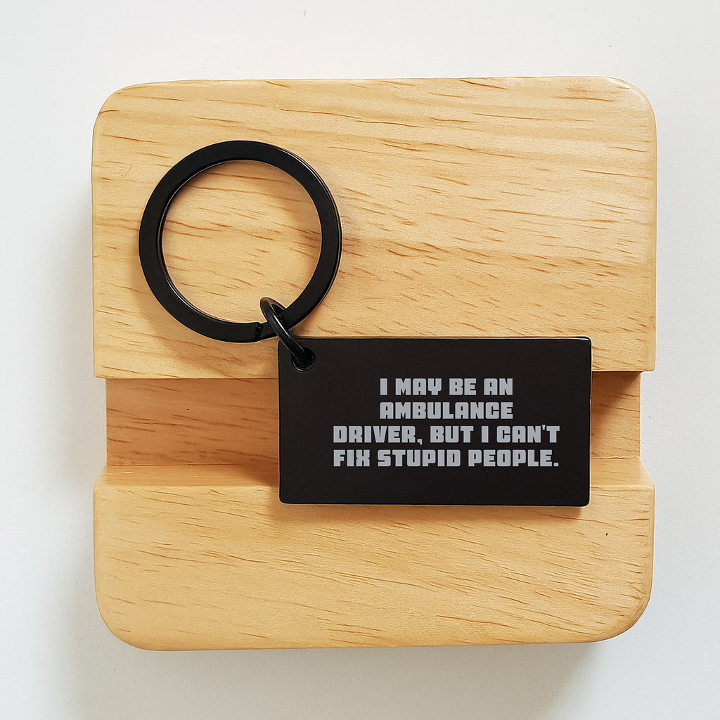 Ambulance Driver Keepsake Gift for Him - Witty Present with a Humorous - Image 2