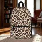 Leopard Print Backpack – Stylish Animal Print Bag for School, Travel, or Everyday Use – Lightweight & Waterproof