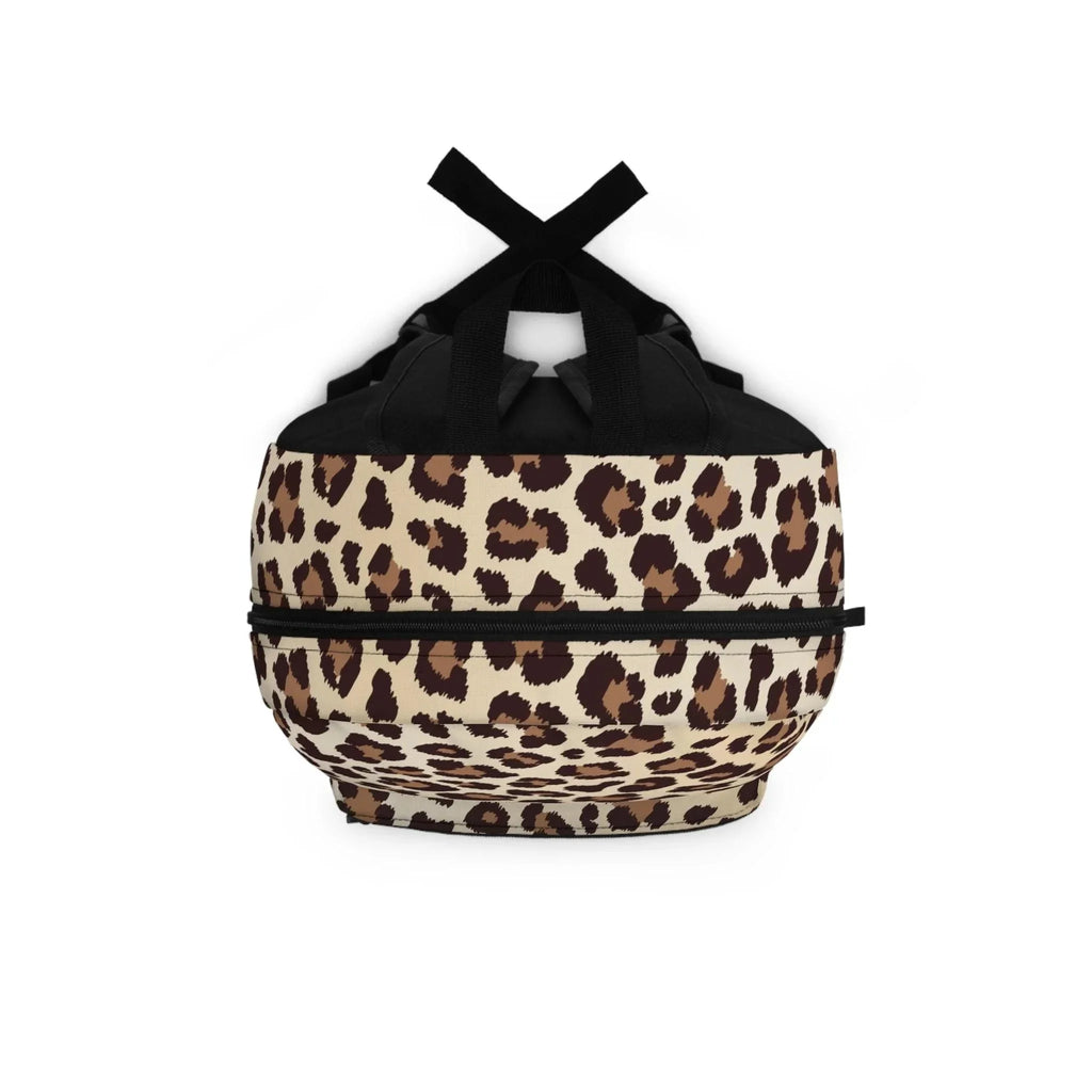 Leopard Print Backpack – Stylish Animal Print Bag for School, Travel, or Everyday Use – Lightweight & Waterproof