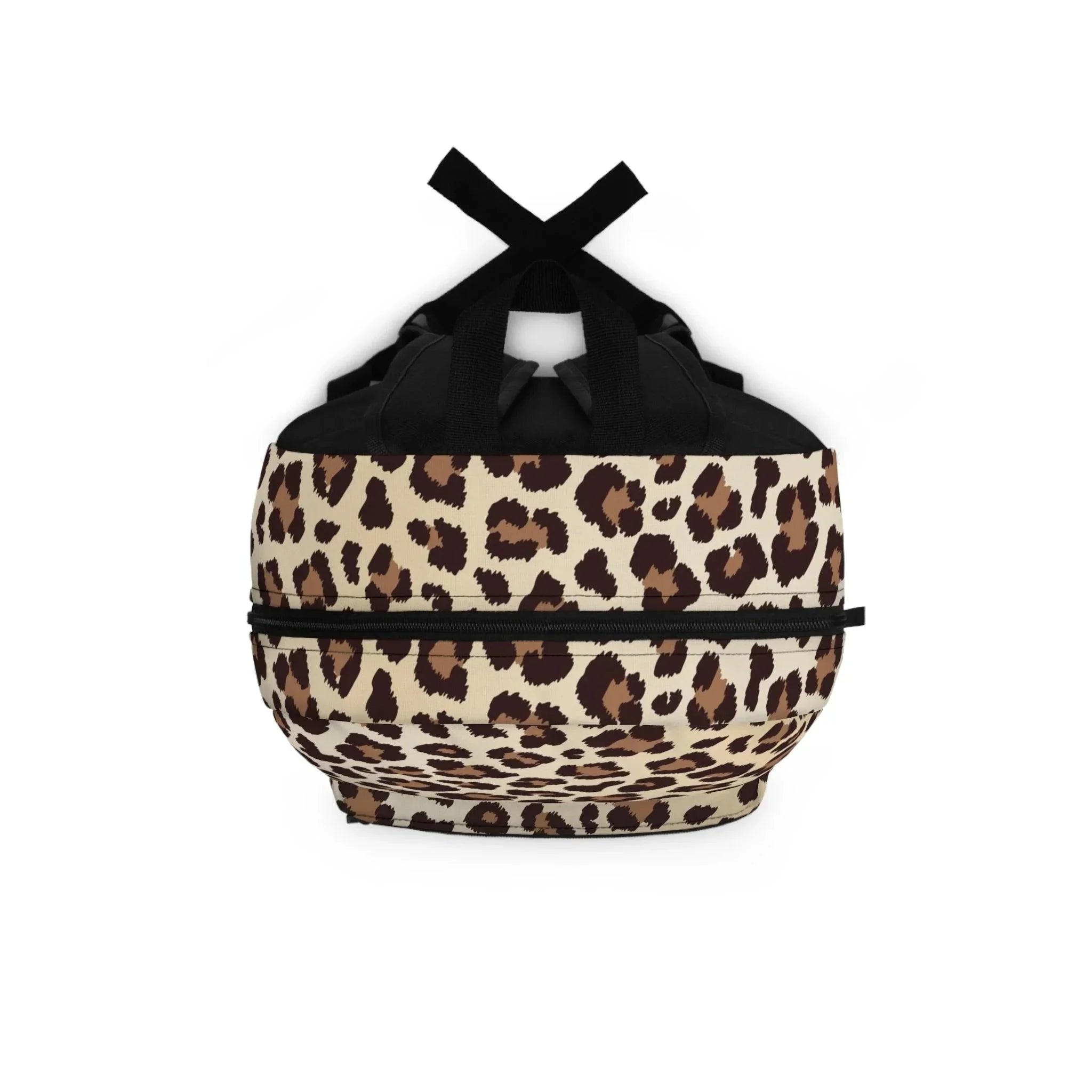 Leopard Print Backpack – Stylish Animal Print Bag for School, Travel, or Everyday Use – Lightweight & Waterproof