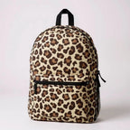 Leopard Print Backpack – Stylish Animal Print Bag for School, Travel, or Everyday Use – Lightweight & Waterproof