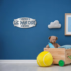 Lil Man Cave Personalized Name Indoor Outdoor Steel Wall Sign Metal Art Boy Room Decoration