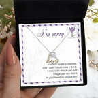 Gift for Girlfriend, Wife - Sorry, Take It Back - Love Heart Pendant Necklace