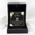 Apology Gift for Girlfriend, Wife, Soulmate - Sorry, Cannot Be Erased - Love Heart Pendant Necklace