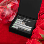 Apology Gift for Girlfriend, Wife, Soulmate - Sorry, Life Without You - Love Heart Pendant Necklace