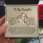 Gift for Daughter - A Thousand Awards - Love Knot Pendant Necklace
