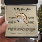 Gift for Daughter - A Thousand Awards - Love Knot Pendant Necklace