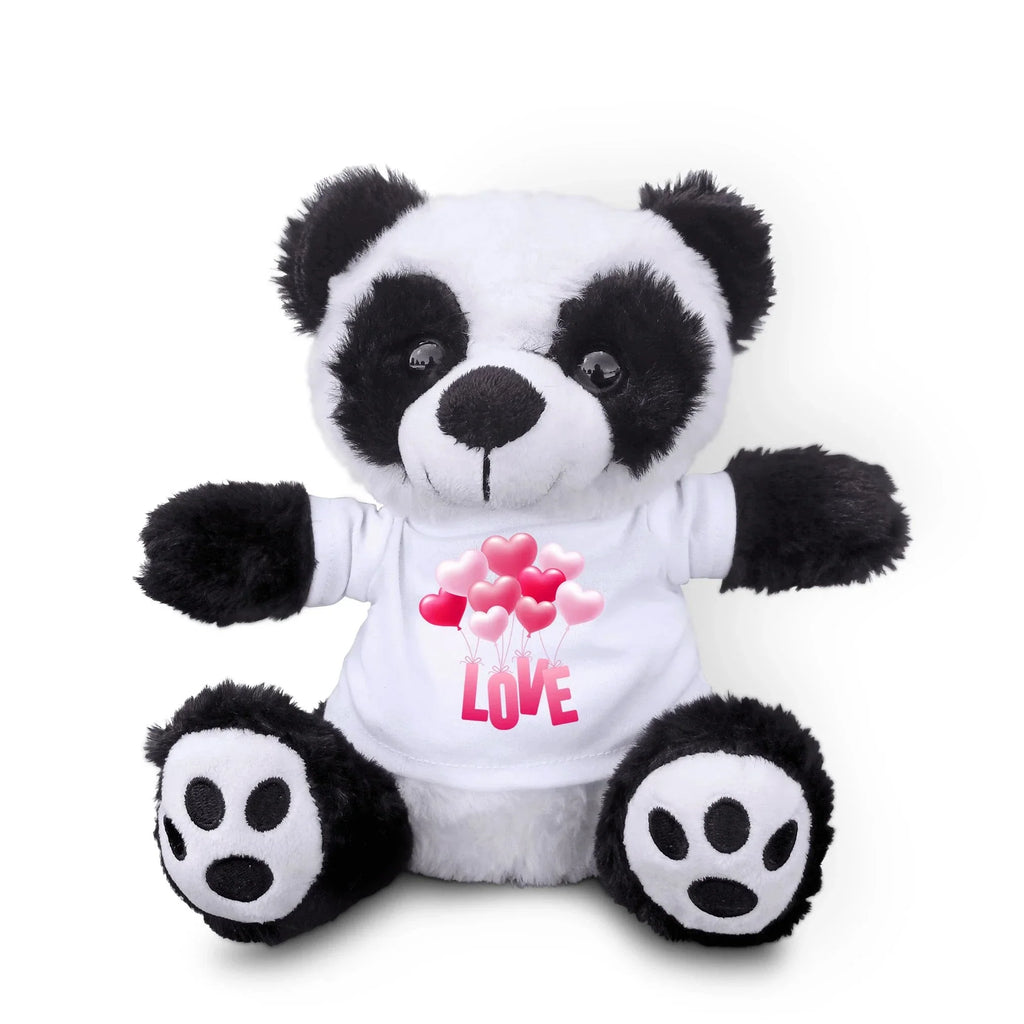 Love is in the Air - Plush Lamb, Panda, or Teddy Bear with Tee Shirt