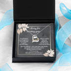 Apology Gift for Girlfriend, Wife, Soulmate - Sorry, Lies In Yours - Love Heart Pendant Necklace