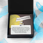 Apology Gift for Girlfriend, Wife, Soulmate - Sorry, Nothing Without You - Love Heart Pendant Necklace
