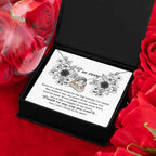 Apology Gift - Sorry is a Small Word for the Big Mistake - Love Dancing Heart Pendant Necklace