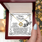 Mother and Daughter - A Special Bond Love Knot Pendant Necklace