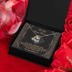 Gift for Best Friend Wedding - Strong And Bright - Wedding Day Gift Love Dancing Heart Pendant Necklace