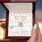 Wife Wedding Day Gift - Love Coupon - Love Knot Pendant Necklace