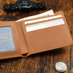 Male Graduation Personalized Graphic Leather Wallet