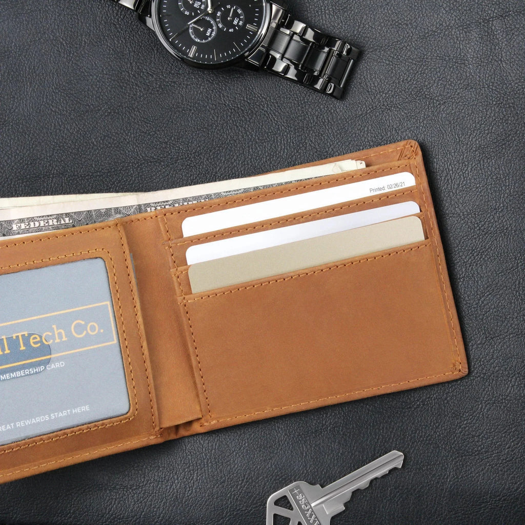 Male Graduation Personalized Graphic Leather Wallet