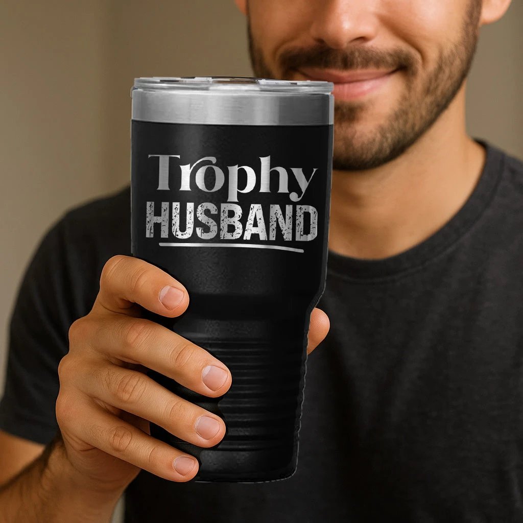 Trophy Husband Insulated Stainless Steel Tumbler