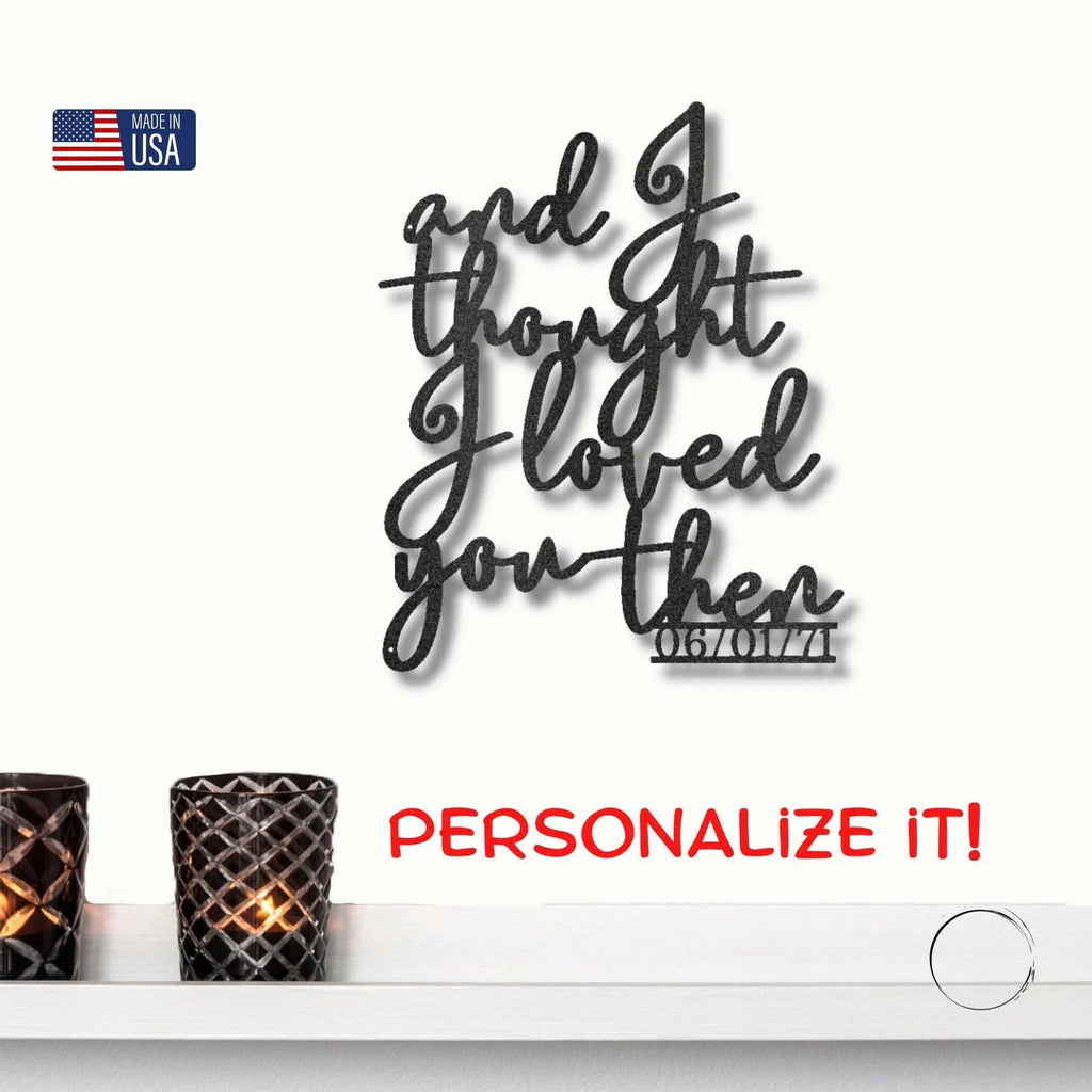 Ever Growing Love Custom Indoor Outdoor Steel Wall Sign