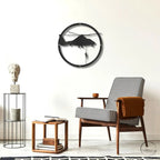 Helicopter Drop Metal Art Wall Sign