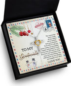 Soulmate, Wife, Girlfriend Romantic Gift - Last Everything - Dancing Cross Pendant Necklace