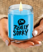Apology Candle Gift - “I’m Really Sorry” – 9oz Hand-Poured Soy Candle with Comforting Scents | Thoughtful Forgiveness Gift