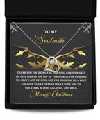 Soulmate Romantic Gift - Top of the World - Love Dancing Heart Pendant Necklace