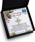 Soulmate, Wife, Girlfriend Romantic Gift - Perfect Partner - Dancing Cross Pendant Necklace