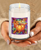 Fall Pumpkin Soy Container Jar Candle Home Decor
