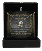 Mother-in-Law Gift You Took Me Into Your Heart and Home Heart Pendant Necklace