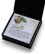 Soulmate, Wife, Girlfriend Romantic Gift - Biggest Supporter Dancing Cross Pendant Necklace
