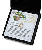 Gift for Soulmate - Biggest Supporter - Love Dancing Heart Pendant Necklace