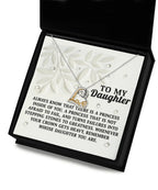 Daughter Birthday, Graduation, Christmas Inspirational Gift - Inside Of You - Love Dancing Heart Pendant Necklace